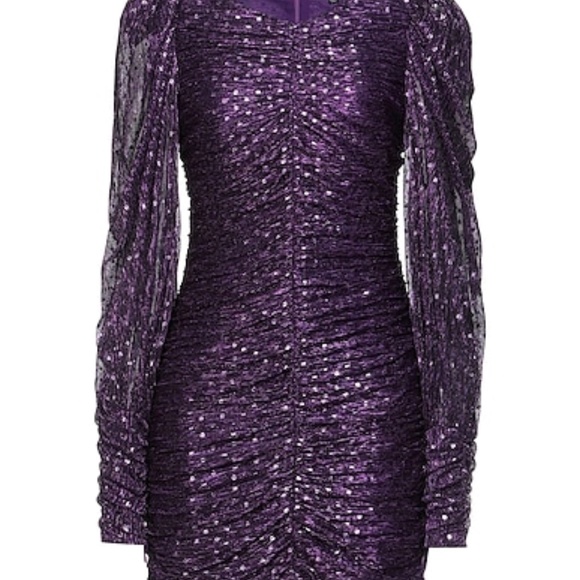 For Love & Lemons Purple metallic Dress - Picture 2 of 5